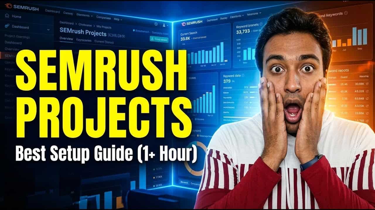 How to Set Up Semrush Projects (Beginner-Friendly Tutorial)