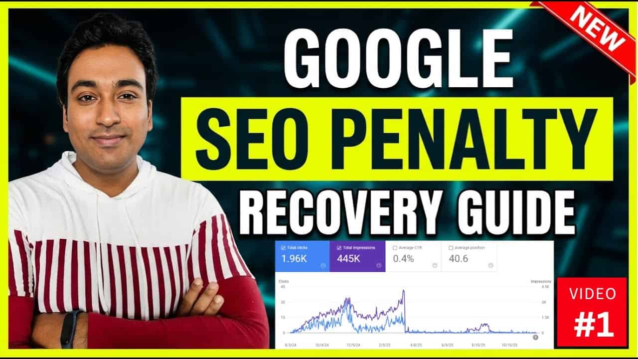 Google SEO Penalty Recovery: How My Site Lost 100% Traffic Overnight (SEO Recovery Case Study)