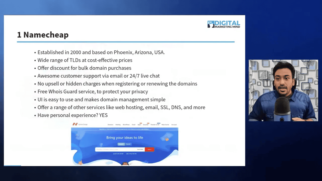 Namecheap cheap domain registration overview: features, pricing and free WhoisGuard